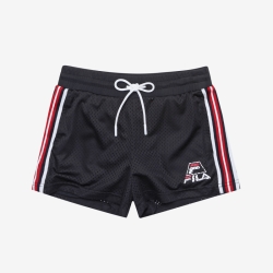 Fila Regular Fit B.B Logo - Naisten Shortsit - Mustat | FI-96071